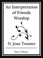 An Interpretation of Friends Worship cover image
