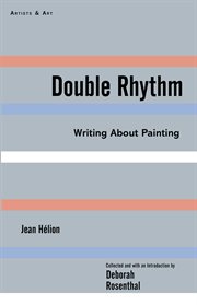 Double rhythm : writings about painting cover image