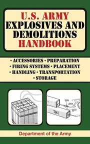 U.S. Army explosives and demolitions handbook cover image
