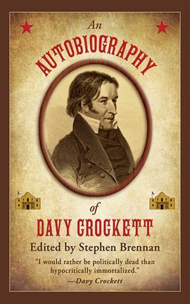 Cover image for An Autobiography of Davy Crockett
