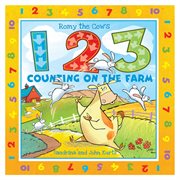 Romy the Cow's 123 counting on the farm cover image