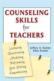 Counseling skills for teachers cover image