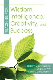 Teaching for Wisdom, Intelligence, Creativity, and Success cover image