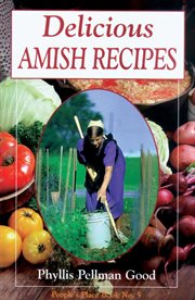 Delicious Amish recipes cover image