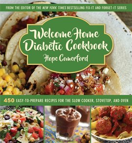 Cover image for Welcome Home Diabetic Cookbook