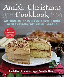 Cover image for Amish Christmas Cookbook