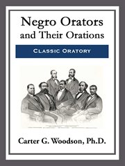 Negro Orators and Their Orations cover image