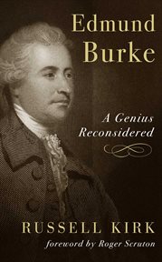 Edmund Burke : A Genius Reconsidered cover image