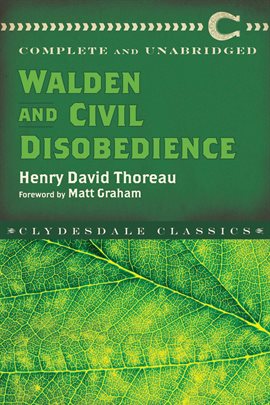 Cover image for Walden and Civil Disobedience