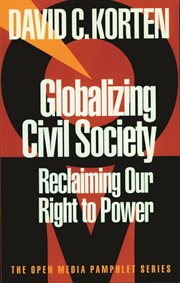 Globalizing civil society cover image