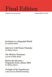 Final edition cover image