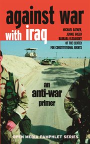 Against war with iraq : an anti-war primer cover image