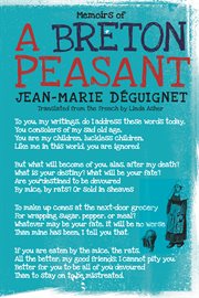 Memoirs of a Breton peasant cover image