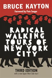 Radical walking tours of new york city cover image