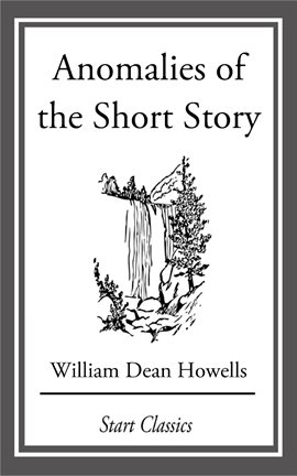 Image de couverture de Anomalies of the Short Story