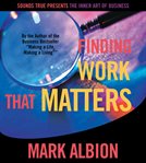 Finding work that matters cover image