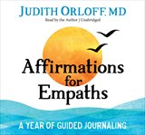 Affirmations for empaths : a year of guided journaling cover image