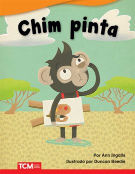 Cover image for Chim pinta (Chimp Paints)