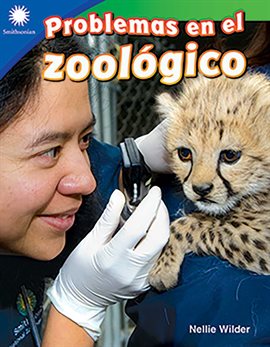 Cover image for Problemas en el zoológico (Solving Problems at the Zoo)