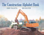 The construction alphabet book cover image