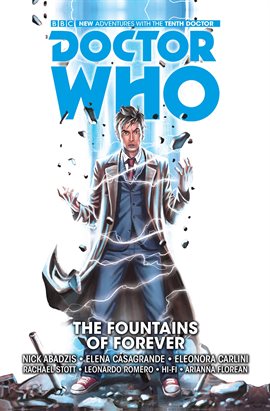 Cover image for Doctor Who: The Tenth Doctor Vol. 3: The Fountains of Forever
