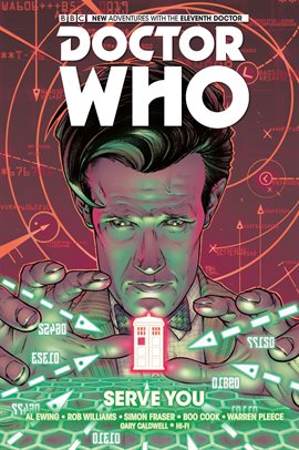 Cover image for Doctor Who: The Eleventh Doctor Vol. 2: Serve You