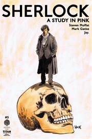 Sherlock : a study in pink. Issue 5 cover image