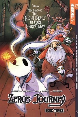 Cover image for Disney Manga: Tim Burton's The Nightmare Before Christmas - Zero's Journey Graphic Novel Book 3