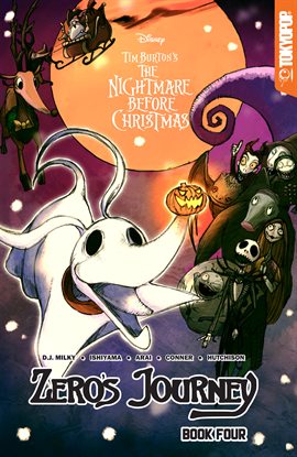 Cover image for Disney Manga: Tim Burton's The Nightmare Before Christmas - Zero's Journey Graphic Novel Book 4