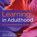 Learning in adulthood. A Comprehensive Guide cover image