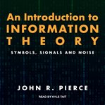 An introduction to information theory : symbols, signals and noise cover image