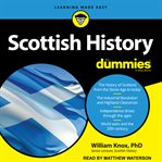 Scottish history for dummies cover image