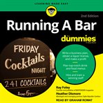 Running a bar for dummies cover image