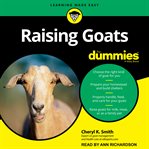 Raising goats for dummies cover image