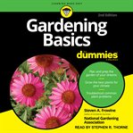 Gardening basics for dummies cover image