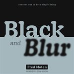 Black and blur cover image