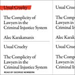 Usual cruelty : the complicity of lawyers in the criminal injustice system cover image