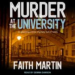Murder at the university cover image