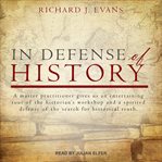 In defense of history cover image