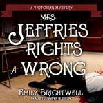 Mrs. jeffries rights a wrong cover image