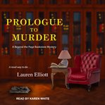 Prologue to murder cover image