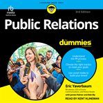Public Relations for Dummies cover image