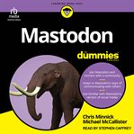 Mastodon for Dummies cover image
