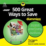 500 great ways to save for dummies cover image