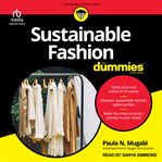 Sustainable Fashion for Dummies cover image