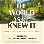 The world as we knew it cover image