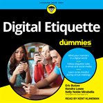 Digital etiquette for dummies cover image