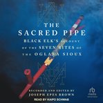 The sacred pipe cover image