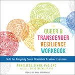 The queer and transgender resilience workbook cover image