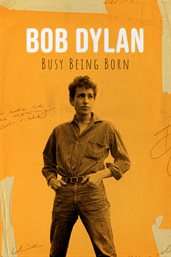 Bob dylan: busy being born cover image